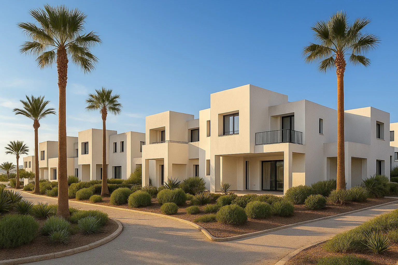 Promoción de viviendas modernas desarrollada por GMKG en Almería
