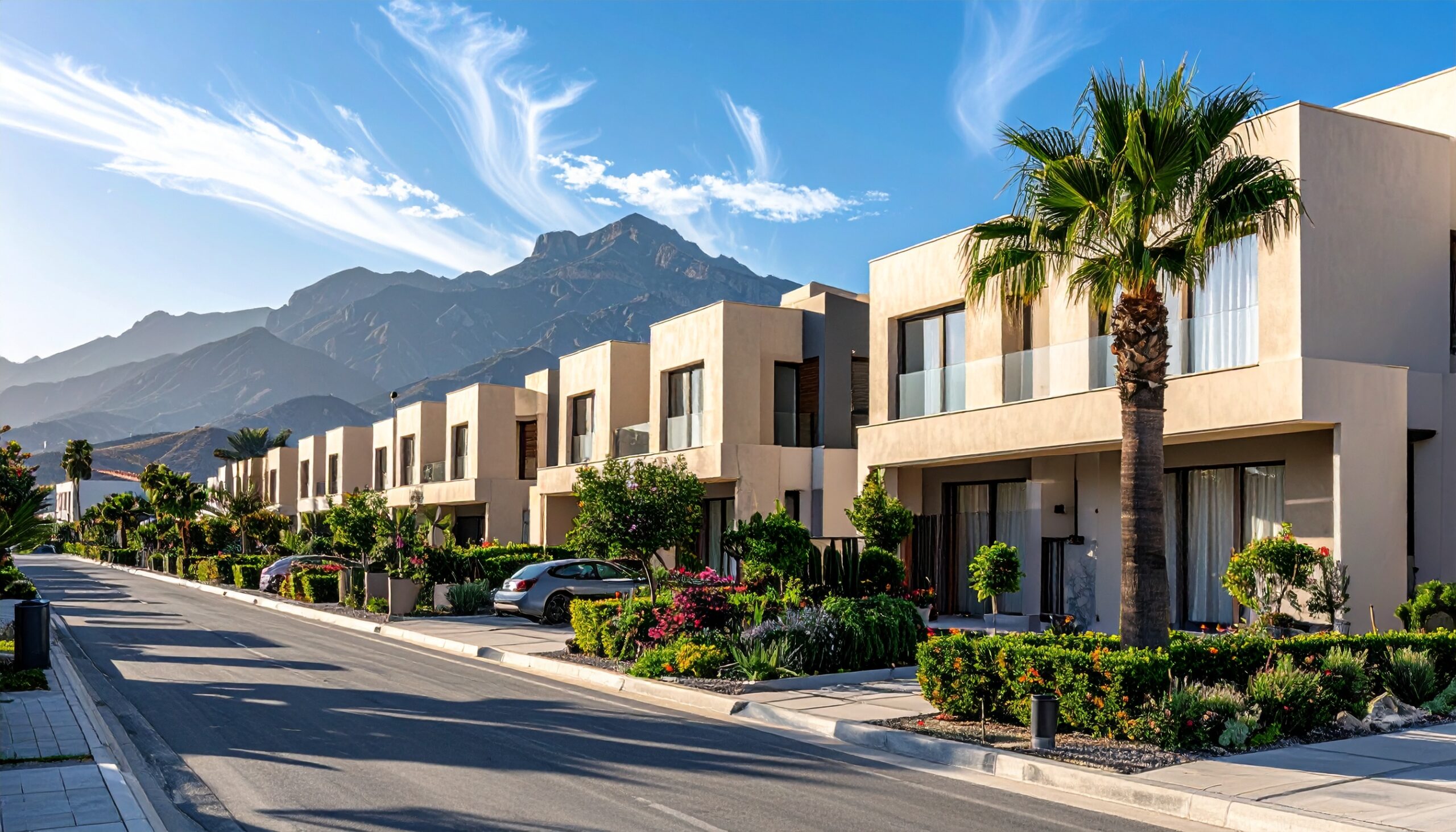 Adosados modernos en venta en El Parador, promoción de GMKG