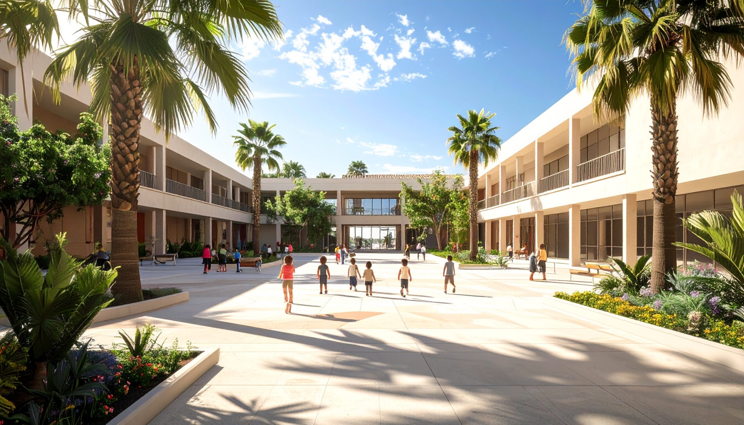 Colegio en El Parador, Almería, ofreciendo educación de calidad para familias